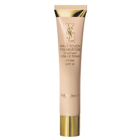 fondotinta ysl matt touch foundation